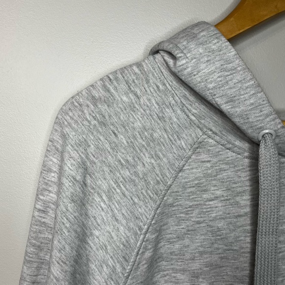 #182 90 Degree by Reflex Grey Loose Fitting Yoga Hoodie - Picture 3 of 10